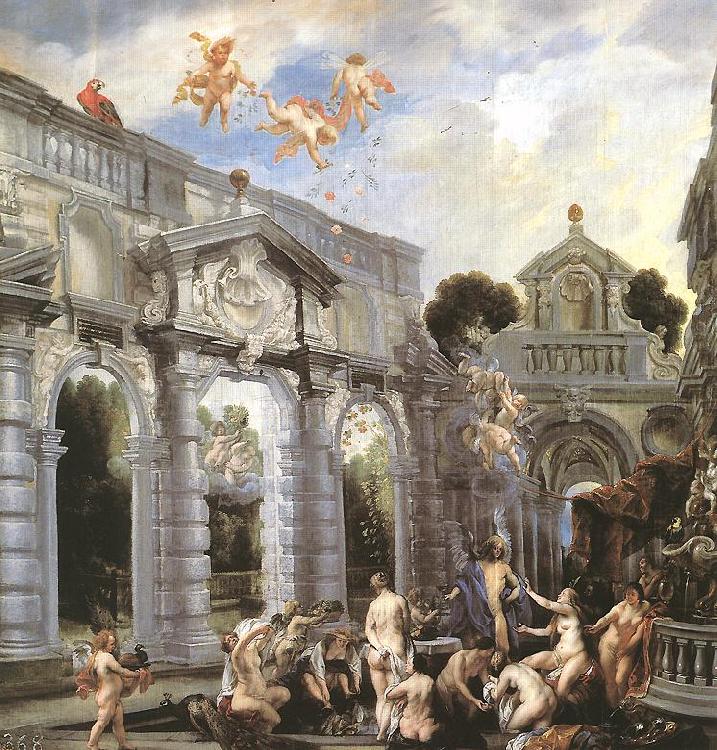 JORDAENS, Jacob Nymphs at the Fountain of Love